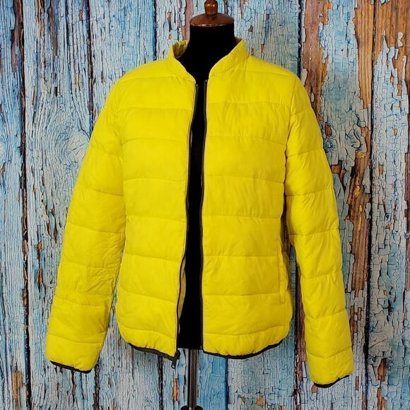 OLD Navy Yellow Puffer Jacket - Picture 1 of 10
